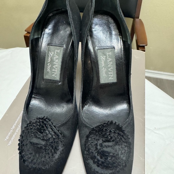 Lanvin Black Heels 2006 size 35.5 - Picture 5 of 8